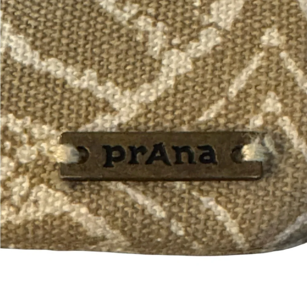 Prana Beige‎ and Brown Clutch Bag